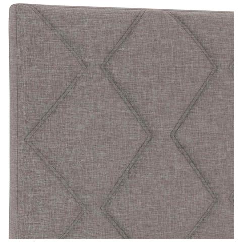Letto box spring con materasso Tortora 180 x 200 cm Tessuto - Foto 10