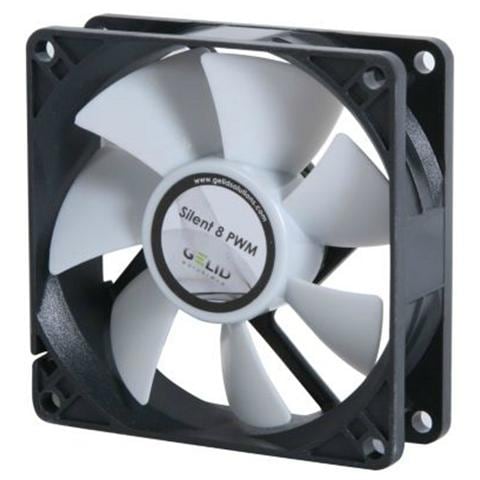 Ventola Silent Mm. 80X80X25 12Volt 4 Poli Con Pwm - Foto 2