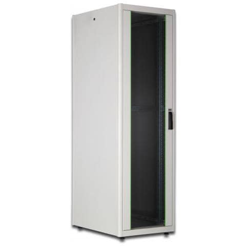 Armadio 26 Unit… 19" Per Reti E Server Misure (A) 1299 X (L) 600 X (P) 800 Mm. Colore Grigio Chiaro - Foto 2