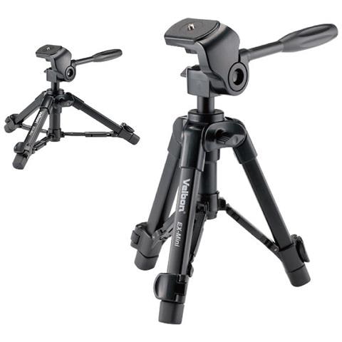 Mini Treppiede con Viti a Testa Altezza Max 41.7 cm Nero 30172-EU - Foto 2