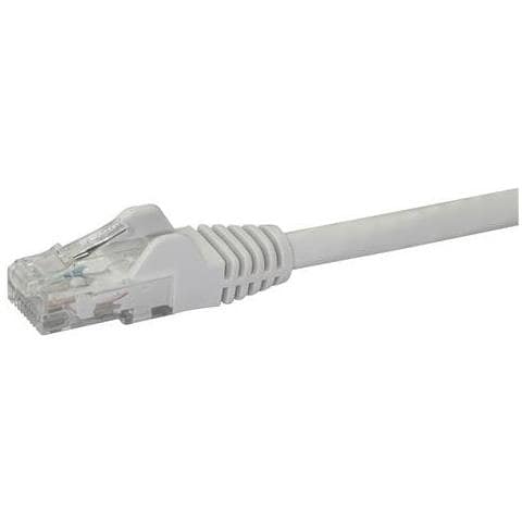 Cavo di rete CAT 6 - Cavo Patch Ethernet RJ45 UTP bianco da 1m antigroviglio - cavo gigabit categoria 6 - Foto 2