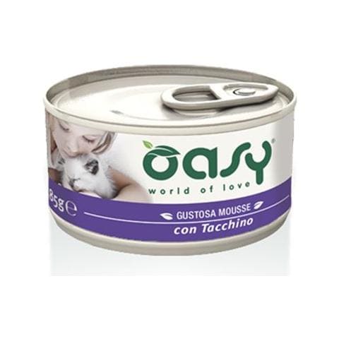 Cibo per gatti Wet Cat Mousse con Tacchino 85 gr - Foto 1