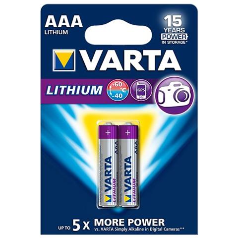 10x2 Varta Ultra Lithium Micro AAA LR 03 - Foto 1