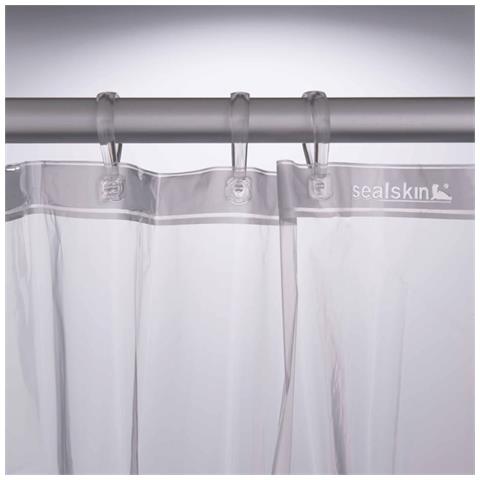 Tenda Da Doccia Clear 180 Cm Trasparente 210041300 - Foto 1