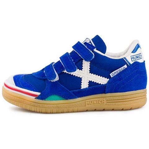Calcio Indoor Junior Munich Gresca Velcro Scarpe Da Calcio Eu 29 - Foto 1