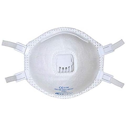 P301whr Mascherina Anti Polvere Con Valvola Ffp3, Bianco - Foto 1