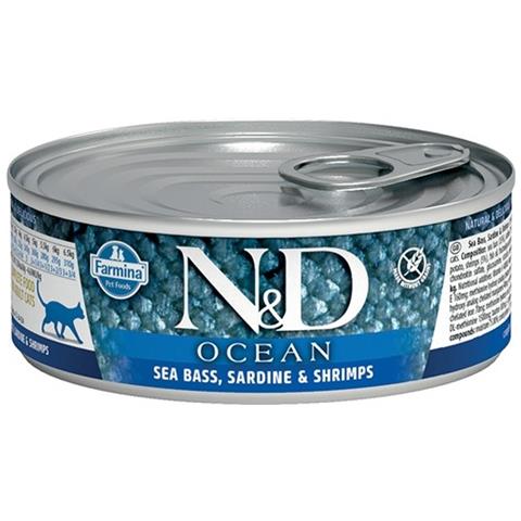 Feline Umido 80 Gr Sardine E Gamberetti - Foto 1
