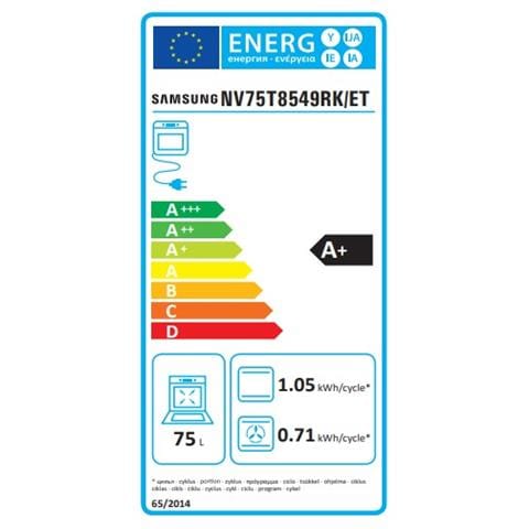 Forno Elettrico da Incasso NV75T8549RK /ET Capacità 75 L Multifunzione Ventilato Cottura e Pulizia a Vapore Potenza 1200 W Colore Nero - Foto 3
