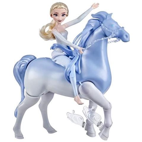 Bambola Elsa E Il Cavallo Nokk Elettronico Disney Frozen 2 E6716/2 - Foto 4