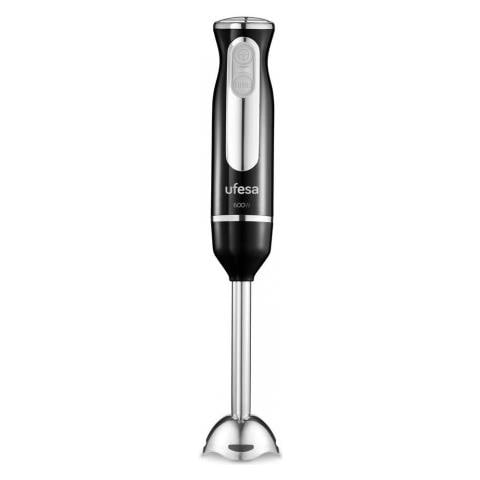 UFESA Frullatore ad Immersione BP3442 Potenza 600 Watt Colore Nero OY9589