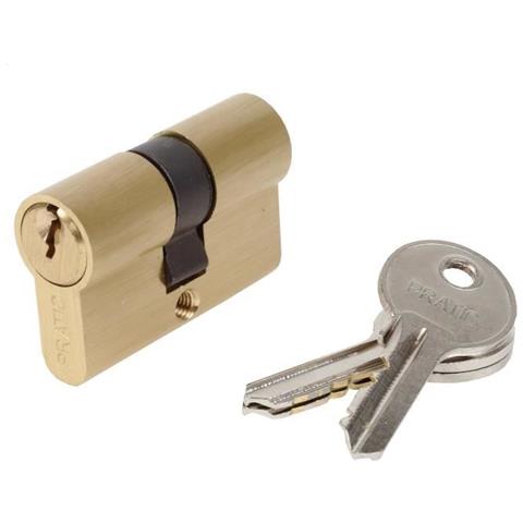 Pratic 1439 Cylindre 25+25 Mm En Laiton Double Entre / Niveau De Scurit 1 - Foto 1