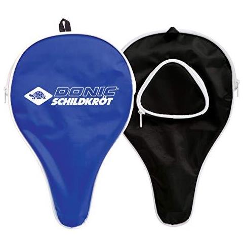 Donic-schildkrt Ping Pong Classic Cover Bat 3-ball Vano Disegno Classico Blu - Foto 1