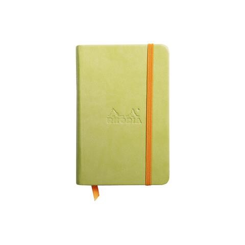 NOTEBOOK RIMBORDATO RIGIDO 9X14 MM 192 PAGINE CARTA AVORIO 90 GR A RIGHE- CON ELASTICO - Foto 1