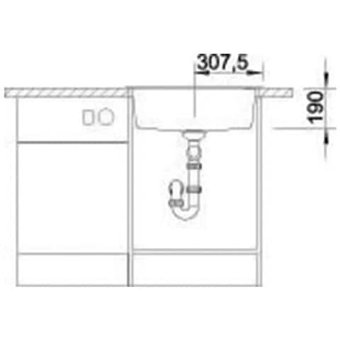 Lavabo Incasso 60cm Auto Bianco - 514199 - Foto 5