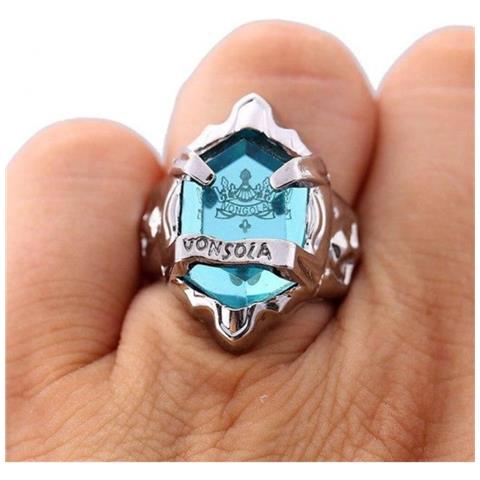 Anello Con Pietra Azzurra Della Famiglia - Misura 18 Ø - Pidak Shop - Foto 1