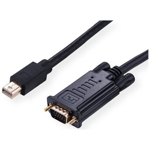 Valore 11.99.5807 Cavo Adattatore Video 2 M Mini Displayport Vga (d-sub) Nero (11.99.5807) - Foto 2