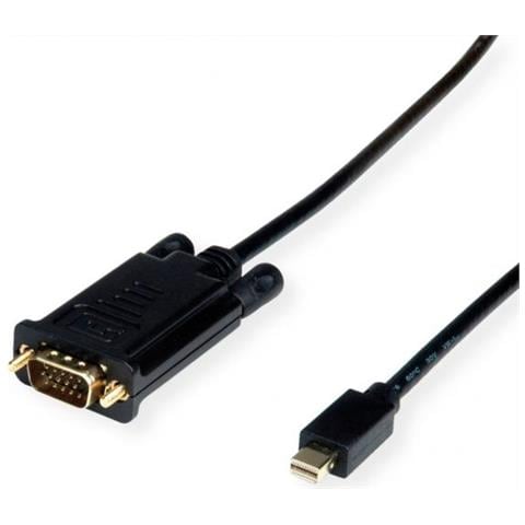 Valore 11.99.5807 Cavo Adattatore Video 2 M Mini Displayport Vga (d-sub) Nero (11.99.5807) - Foto 1