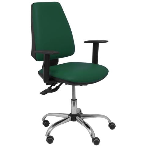 Sedia Da Ufficio B10crrp Verde Scuro - Foto 1