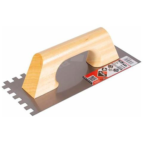 Spatola Seghettata Acciaio (28 Cm) - Foto 1