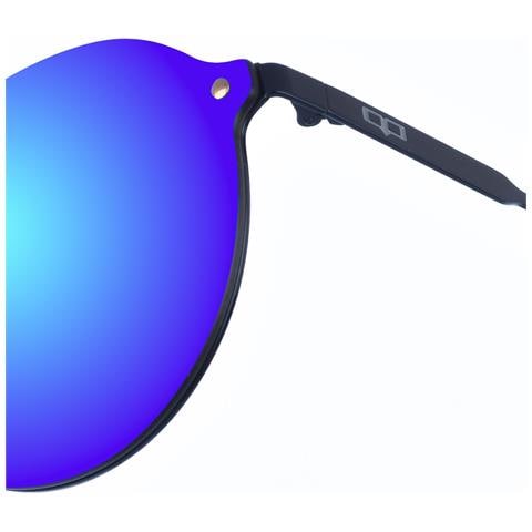 Occhiali Da Sole Unisex New Lourenzo In Nylon Dalla Forma Ovale - Foto 2