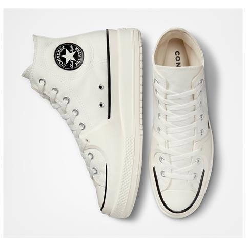 Chuck Taylor All Star Construct A02832c, Unisex, Bianca, 43 - Foto 6