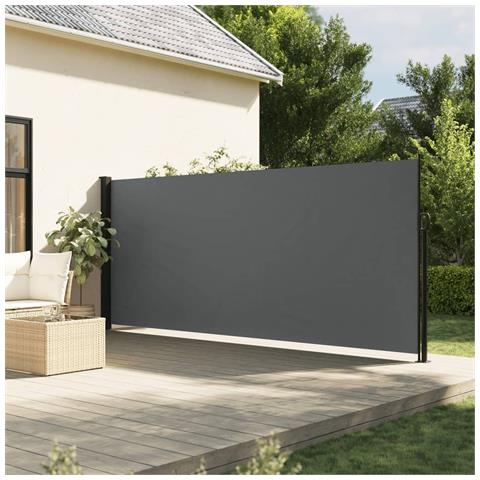 Tenda Da Sole Laterale Retrattile Antracite 180x600 Cm - Foto 1