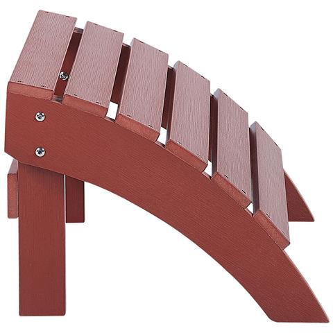 Poggiapiedi Da Giardino Rosso Per Sedia Adirondack - Foto 7