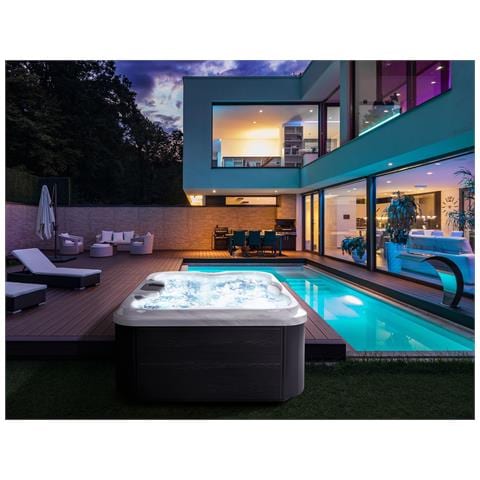 Vasca Idromassaggio Da Esterno Con Led Arcelia Bianco - Foto 1