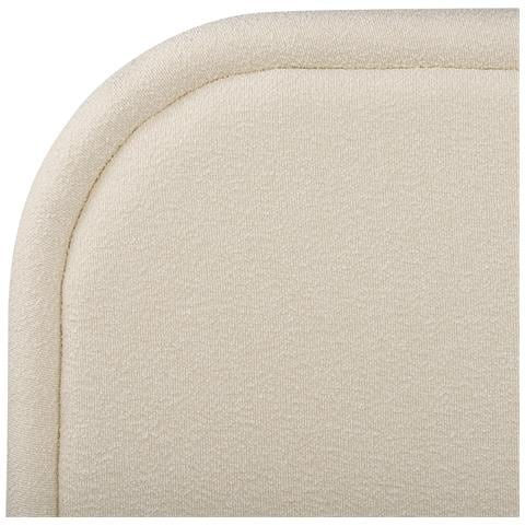 Letto Contenitore Bouclé Quillien 180 X 200 Cm Beige Chiaro - Foto 15