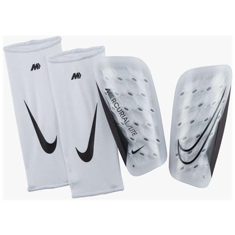 Parastinchi Da Calcio Mercurial Lite Dn3611-100 Unisex Taglia L Colore Bianco - Foto 1