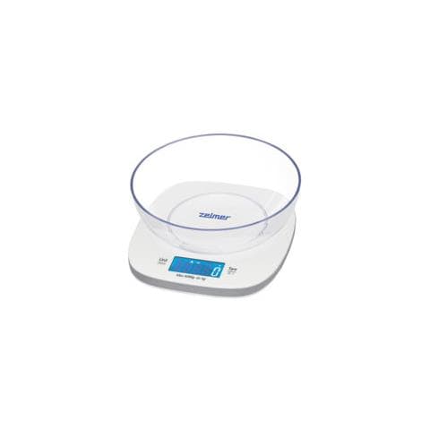 ZKS1450 bilancia da cucina Bianco Superficie piana Quadrato Bilancia da cucina elettronica - Foto 1