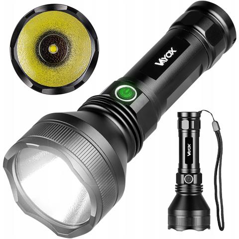 Torcia Tattica 20w 1900lm 17cm Serie Pro Va0109 - Foto 1