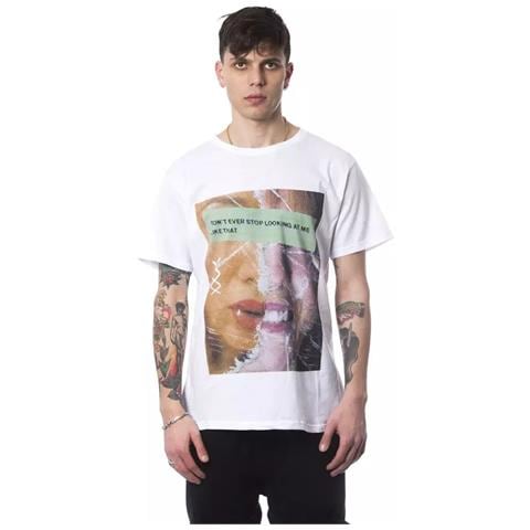 Maglietta In Cotone Bianco - M - Foto 1