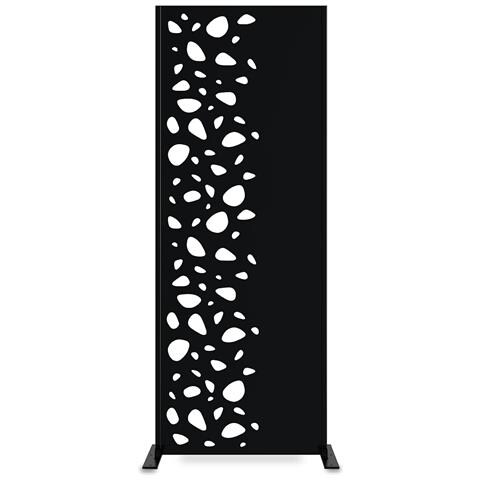 Pannello Decorativo Sunny Nero H.160cm Motivi Lato Sinistro - Foto 1