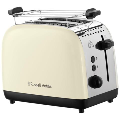 26551-56 tostapane 6 2 fetta /e 1600 W Crema, Argento - Foto 1