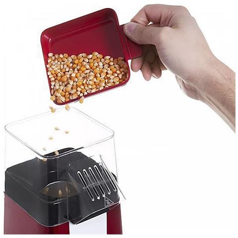 Macchina Per Popcorn Elettrica Retro 1200w Ad Aria, Senza Olio, In 3 Min. - Foto 2