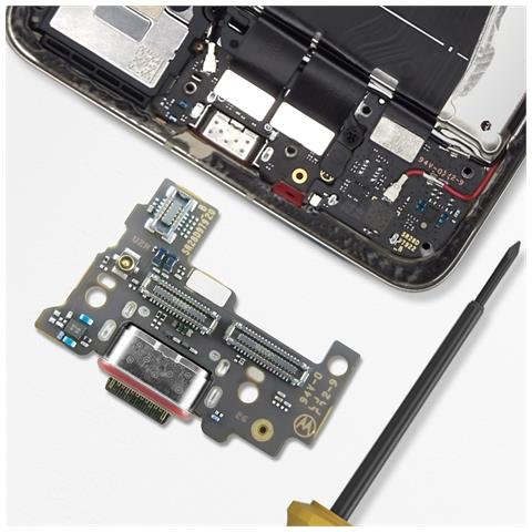 Connettore Di Carica Usb-c Edge 50 Ultra Originale, Nero - Foto 2