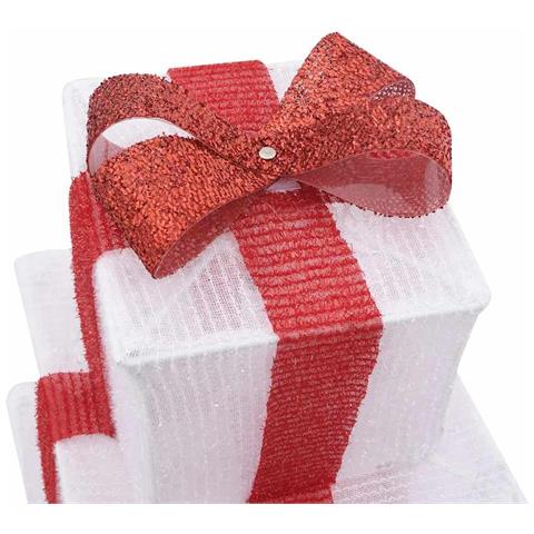 Confezione Regalo Decorazioni Natalizie 250 LED Bianco Caldo - Foto 9
