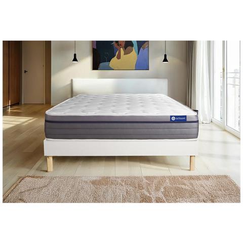 Kit Rete E Materasso Matrimoniale Actimemo Zen 140x200cm - Spessore : 26cm- Memory Foam - Bilanciato - - Foto 1