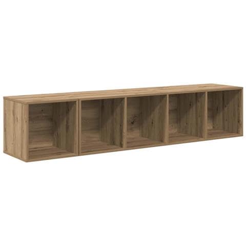 Set di mobili TV 2 pcs rovere artigianale 37 x 37 x 142.5 cm - Foto 1