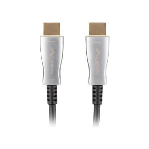 CA-HDMI-20FB-1000-BK cavo HDMI 100 m HDMI tipo A (Standard) Nero, Argento - Foto 1