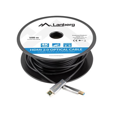 CA-HDMI-20FB-1000-BK cavo HDMI 100 m HDMI tipo A (Standard) Nero, Argento - Foto 4