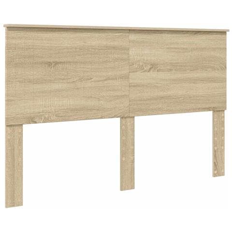 Testiera con testiera Rovere Sonoma 160 cm Legno multistrato - Foto 1