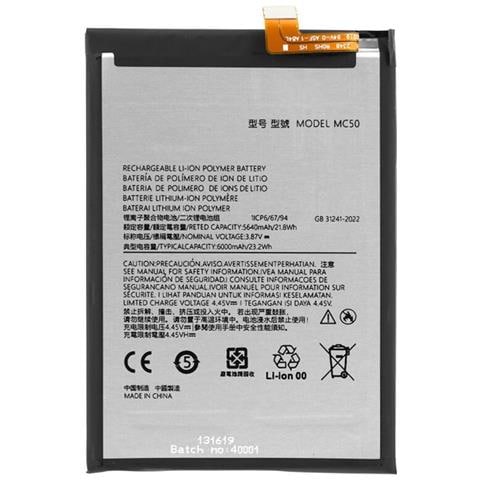 Oem Batteria Testata Ricambio Pari Originale Mc50 Bulk Per Motorola Moto G9 Power Xt2091 - Foto 1