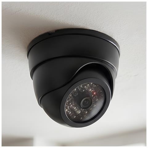 Telecamera Di Dissuasione Tipo Dome Per Interno /esterno Con Led Visibili - Foto 2