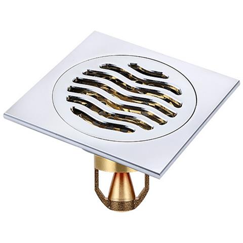 Sifone A Pavimento A Levitazione Magnetica Cromato Per Uso Singolo + Levitazione Magnetica - Foto 1