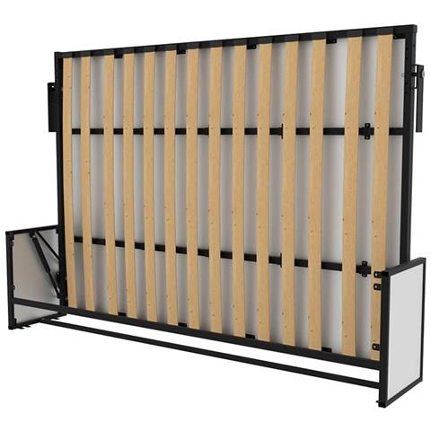 Letto a Scomparsa Morphy Studio - Sistema multifunzionale modulare SizeFlex & TypeFlex, letto a scomparsa salvaspazio ed estensibile con moduli divano (140x190 c, Orizzontale) - Foto 2