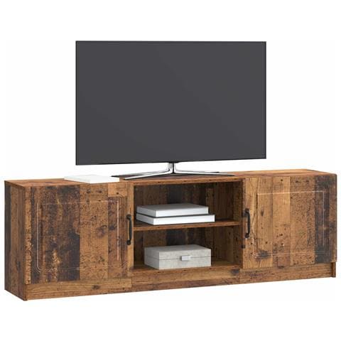 Mobile TV Legno antico 150 x 31 x 47 cm Legno ingegnerizzato - Foto 2