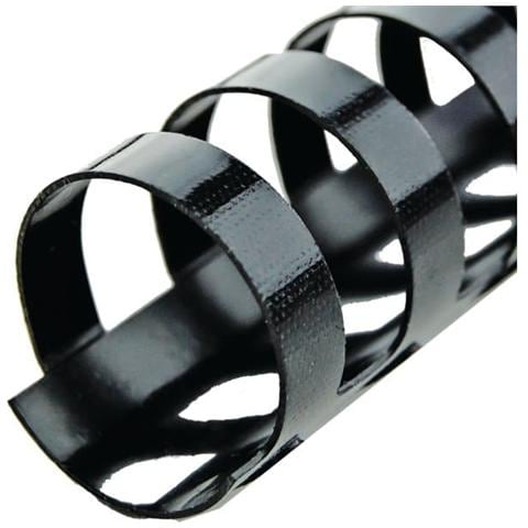 scatola 100 dorsi spirale 19mm nero 21 anelli - Foto 11