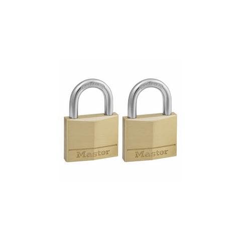 2 Lucchetti Ottone 40mx Arco Acciaio 22mx - Foto 1